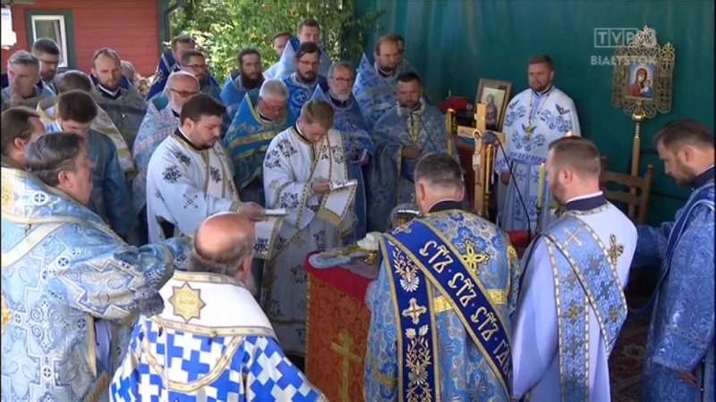 Liturgia prawosławna z Zaleszan