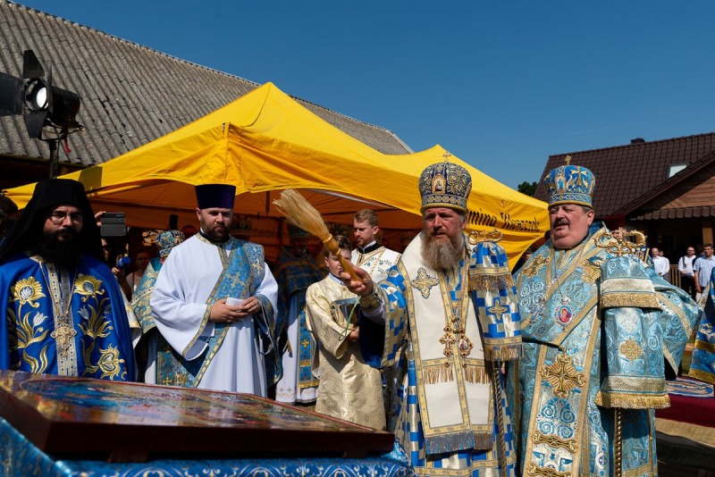 Uroczystości w Zaleszanach