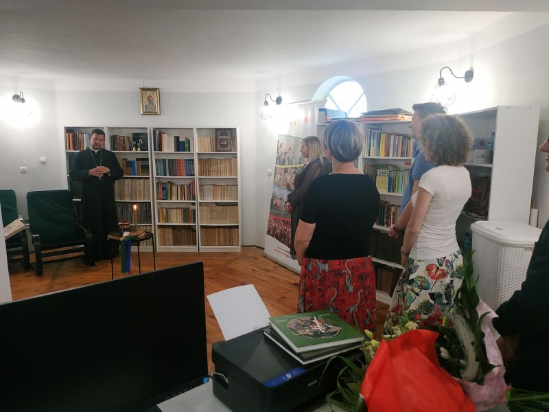 Wyświęcenie biura Bractwa w Siemiatyczach