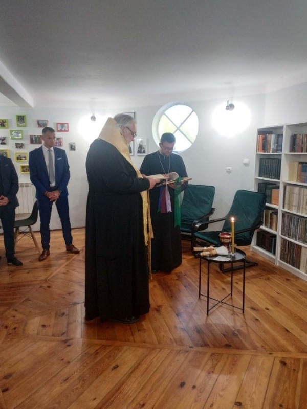 Wyświęcenie biura Bractwa w Siemiatyczach