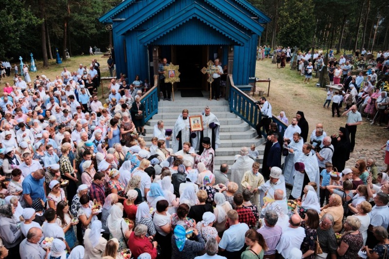 Święto Przemienienia Pańskiego w Sakach