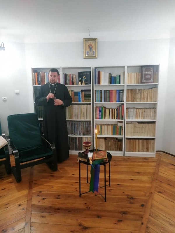 Wyświęcenie biura Bractwa w Siemiatyczach