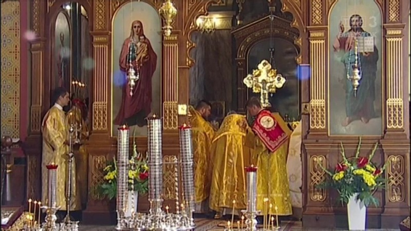 Liturgia prawosławna z cerkwi św. Olgi w Łodzi