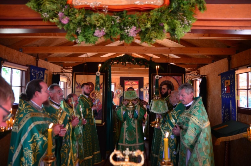 Uroczystości w skicie św. Antoniego i Teodozjusza w Odrynkach