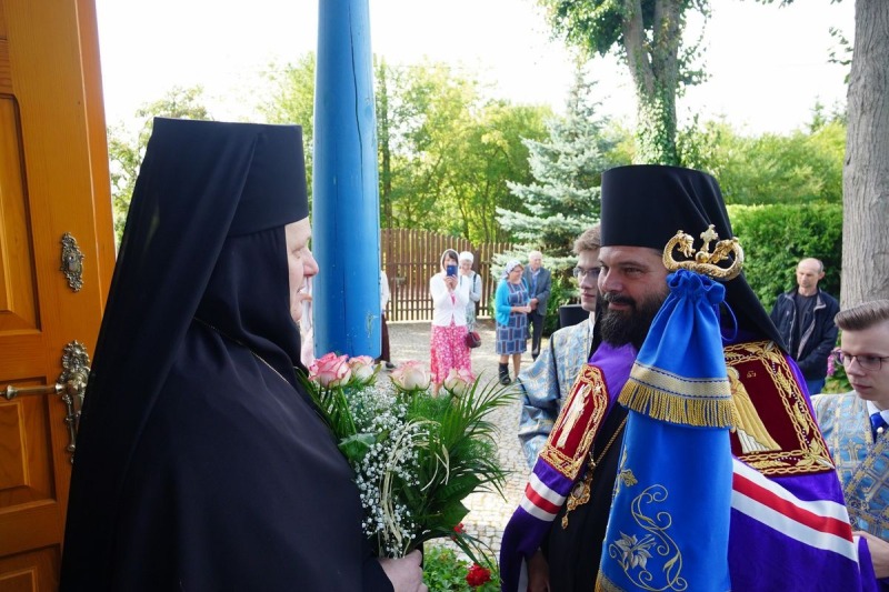 Uroczystości w Monasterze w Wojnowie