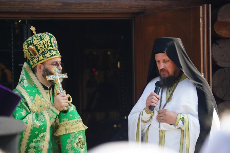 Uroczystości w skicie św. Antoniego i Teodozjusza w Odrynkach