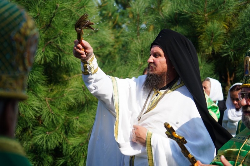 Uroczystości w skicie św. Antoniego i Teodozjusza w Odrynkach