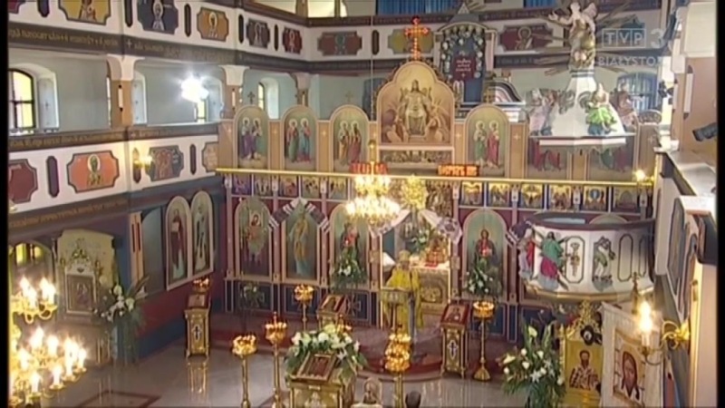 Liturgia prawosławna z cerkwi w Przemkowie
