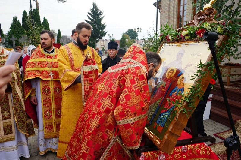 Poświęcenie domu parafialnego parafii Wszystkich Świętych w Białymstoku