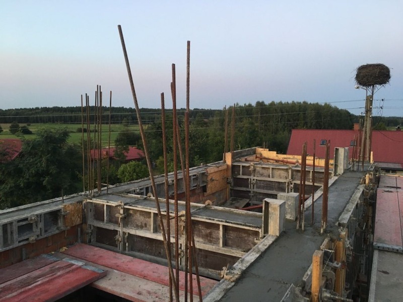 Postęp prac nad budową cerkwi w Zaleszanach