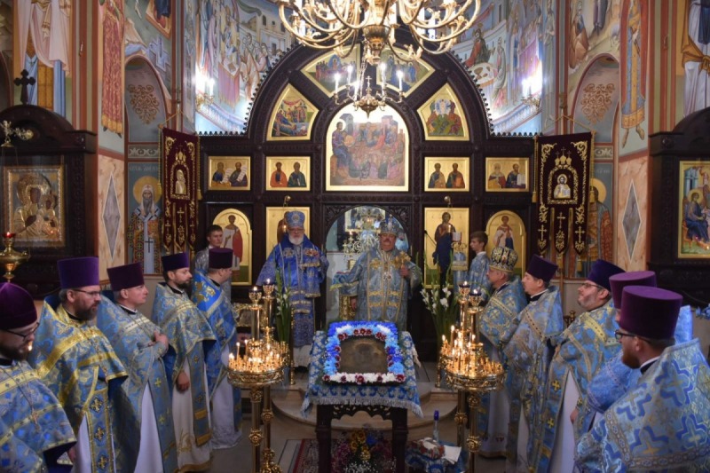 Uroczystość poświęcenia cerkwi w Siedlcach