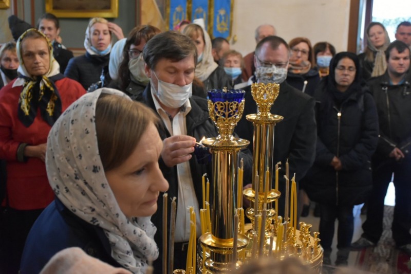 Uroczystość poświęcenia cerkwi w Siedlcach