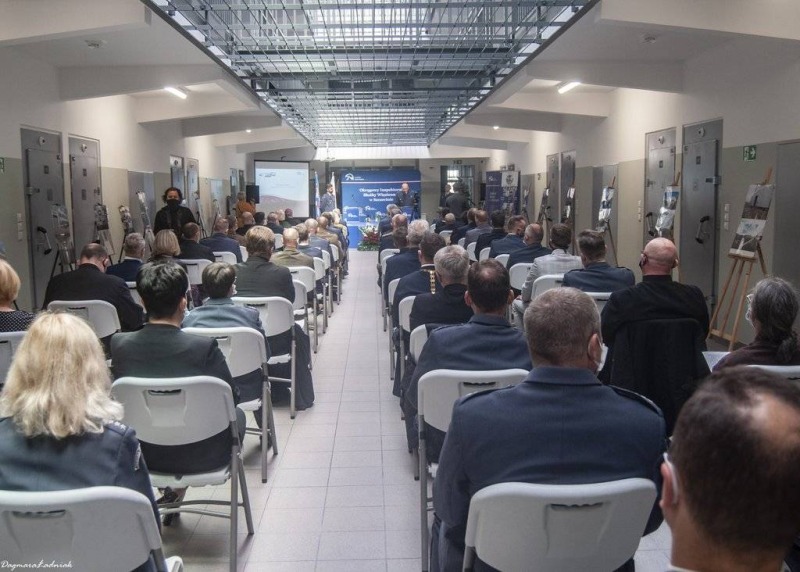 Oświęcenie nowych  budynków w Zakładzie Karnym w Stargardzie