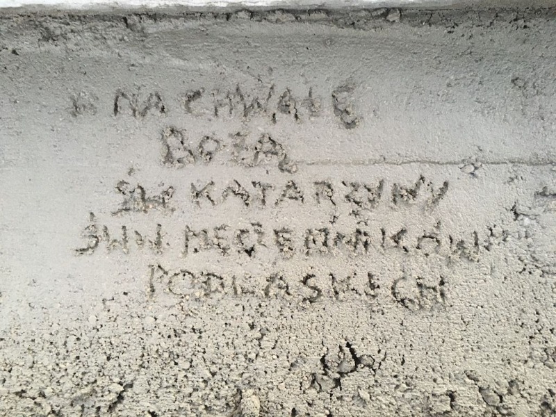 Postęp prac nad budową cerkwi w Zaleszanach