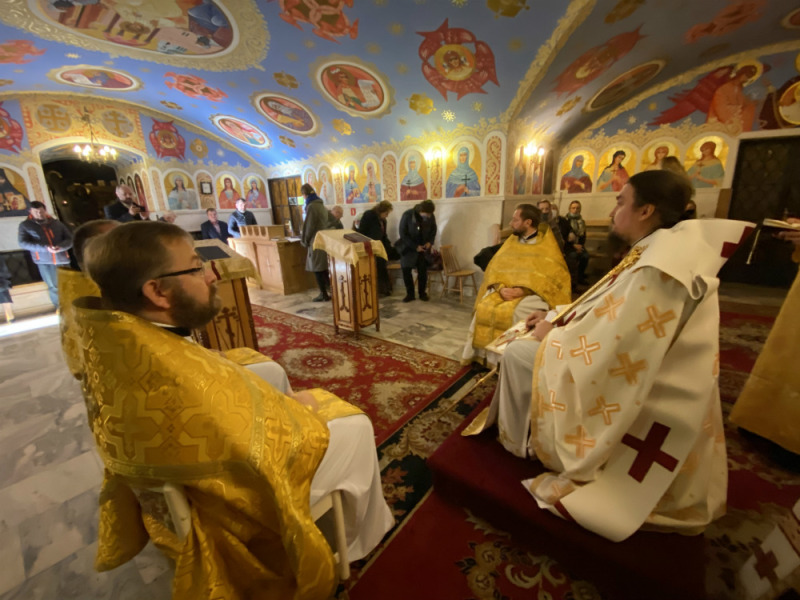 Liturgia św. apostoła Jakuba w Warszawie
