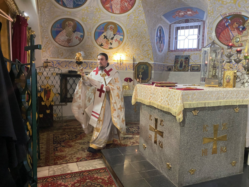 Liturgia św. apostoła Jakuba w Warszawie