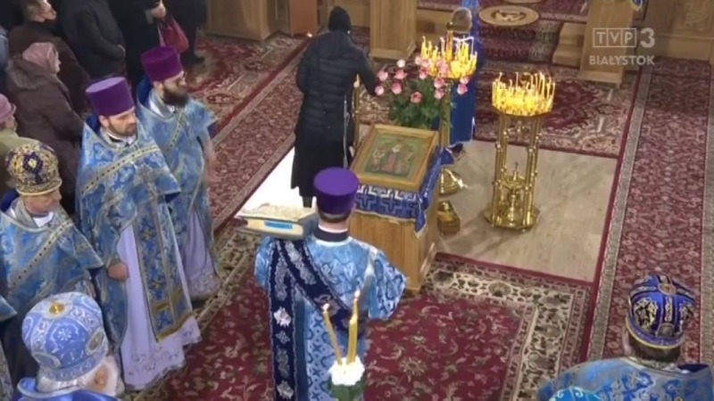 Liturgia prawosławna na Św. Górze Grabarce