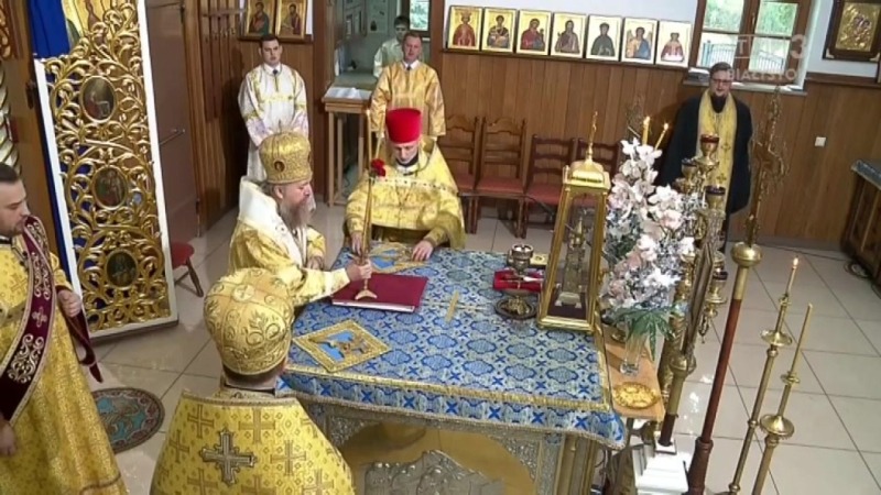 Liturgia prawosławna z cerkwi Zmartwychwstania Pańskiego w Bielsku Podlaskim