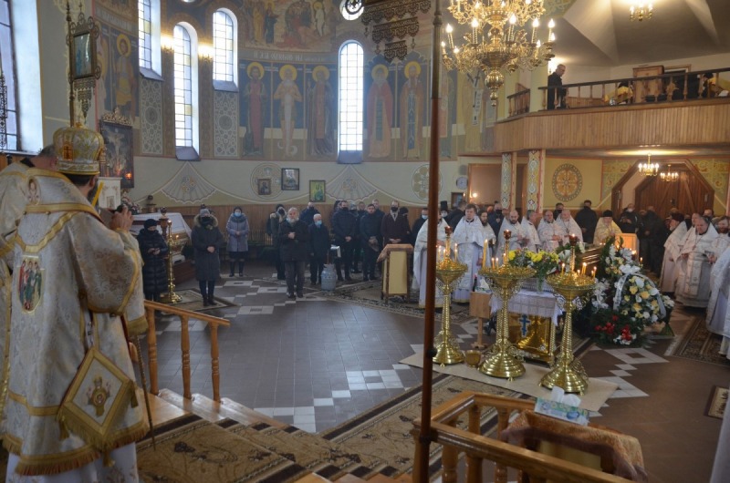 Uroczystości pogrzebowe śp. ks. mitrata Mikołaja Dejneko