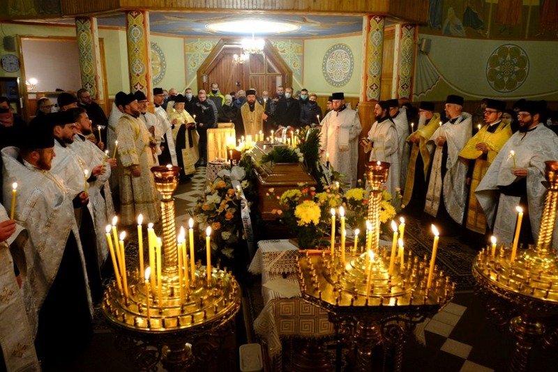 Uroczystości pogrzebowe śp. ks. mitrata Mikołaja Dejneko