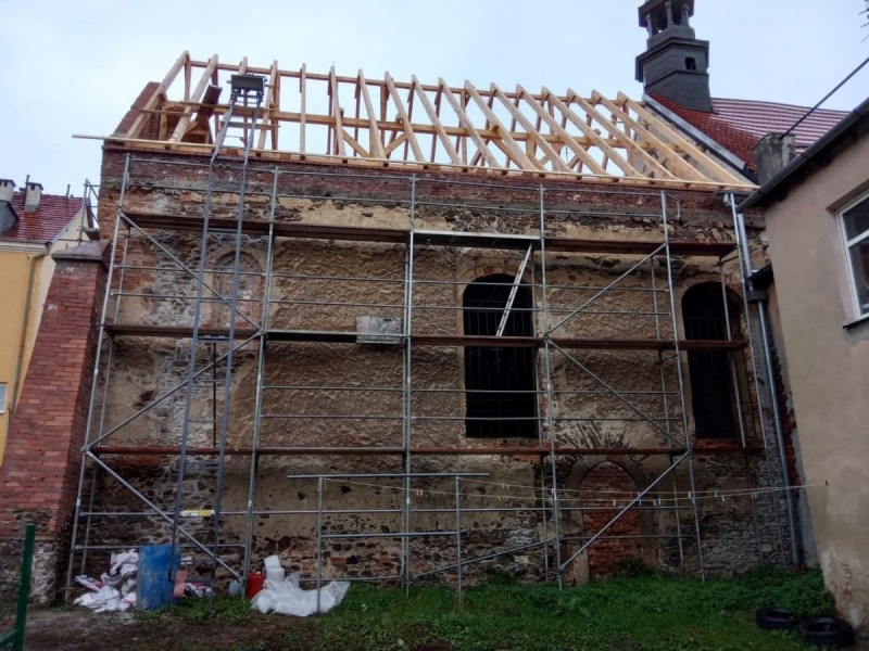 Remont zabytkowej cerkwi w Ząbkowicach Śląskich