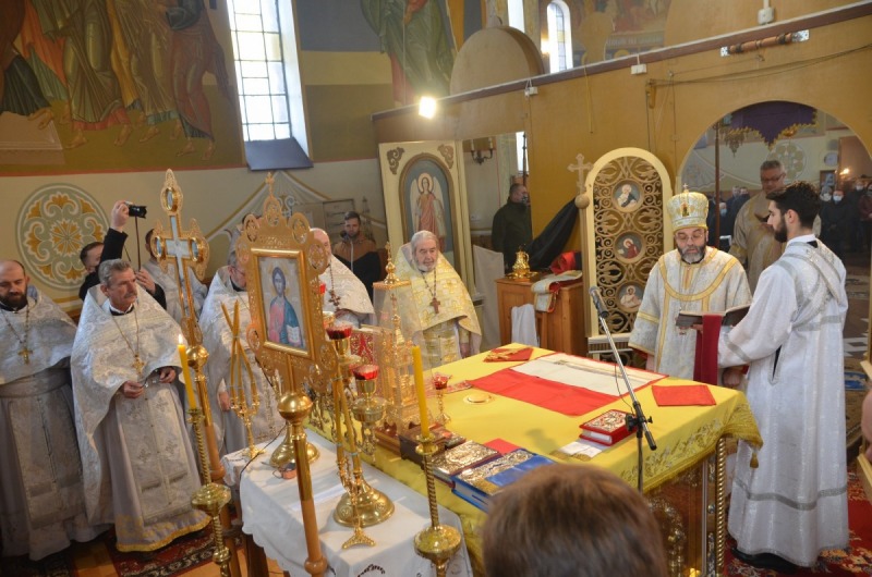 Uroczystości pogrzebowe śp. ks. mitrata Mikołaja Dejneko