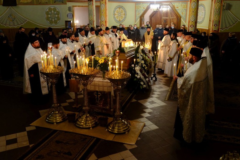 Uroczystości pogrzebowe śp. ks. mitrata Mikołaja Dejneko