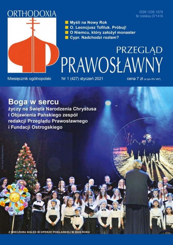 W styczniowym wydaniu Przeglądu Prawosławnego