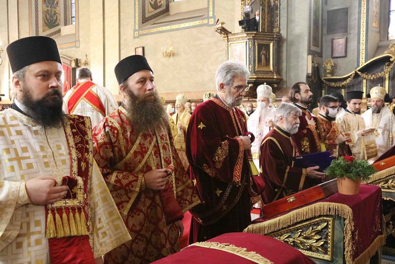 Intronizacja nowego serbskiego patriarchy Porfiriusza
