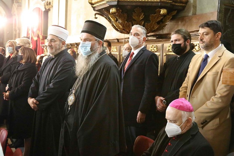 Intronizacja nowego serbskiego patriarchy Porfiriusza