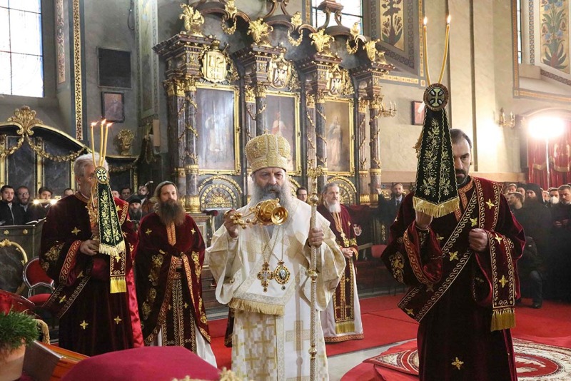 Intronizacja nowego serbskiego patriarchy Porfiriusza