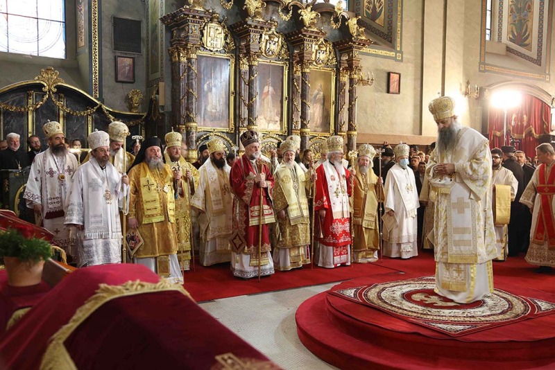 Intronizacja nowego serbskiego patriarchy Porfiriusza