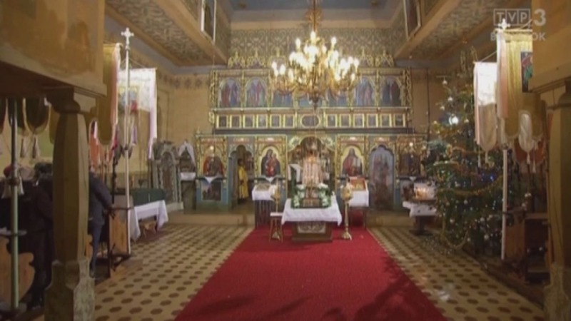 Liturgia prawosławna z cerkwi w Żdyni