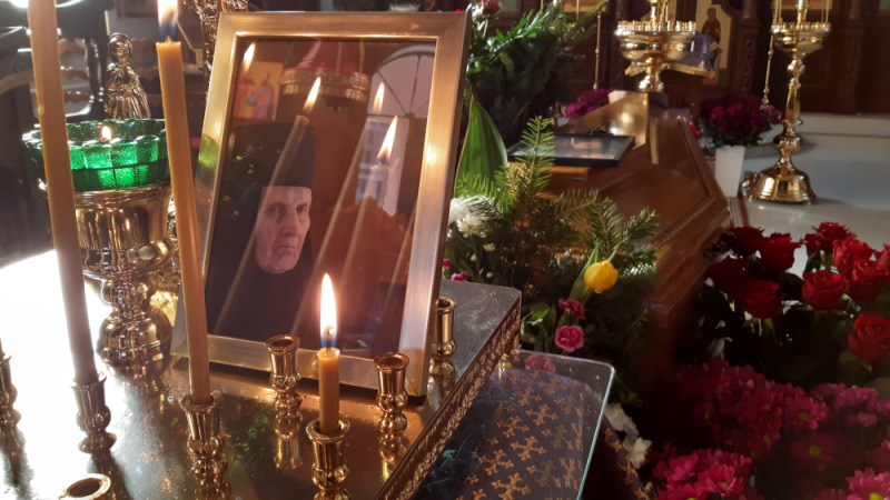 Uroczystości pogrzebowe mniszki Paraskiewy