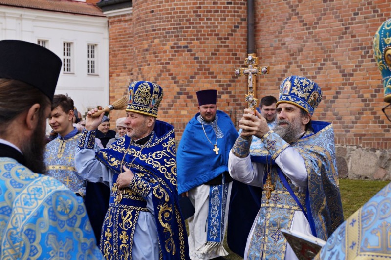 Uroczystości w monasterze Zwiastowania Bogurodzicy w Supraślu
