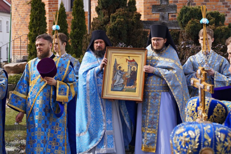 Uroczystości w monasterze Zwiastowania Bogurodzicy w Supraślu