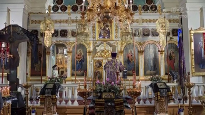 Liturgia prawosławna z cerkwi św. Jana Teologa w Chełmie