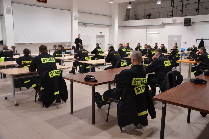 Lublin: duszpasterskie spotkanie ze strażakami