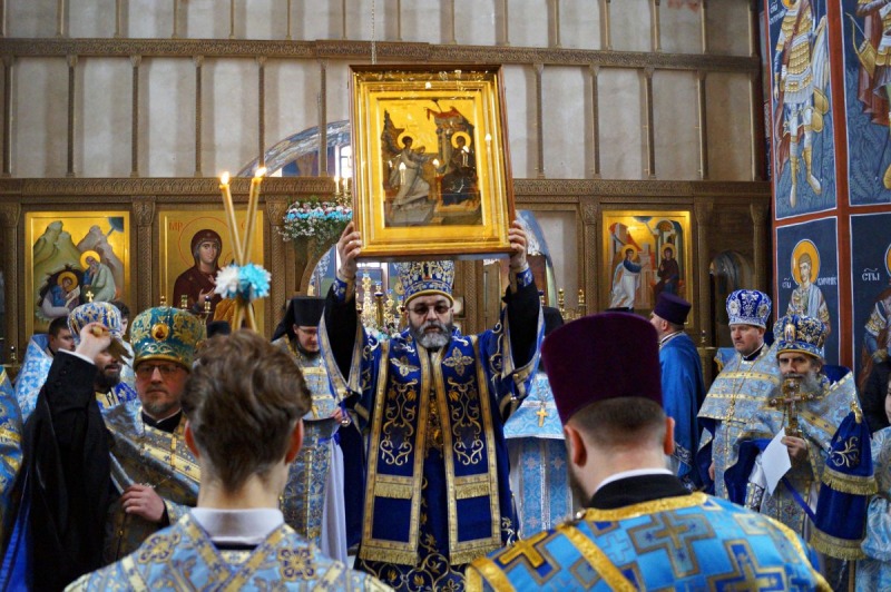 Uroczystości w monasterze Zwiastowania Bogurodzicy w Supraślu