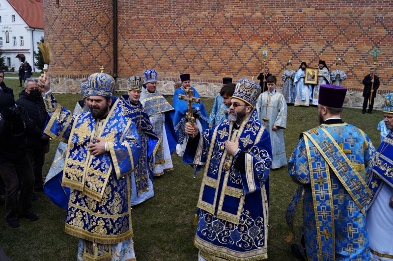 Uroczystości w monasterze Zwiastowania Bogurodzicy w Supraślu