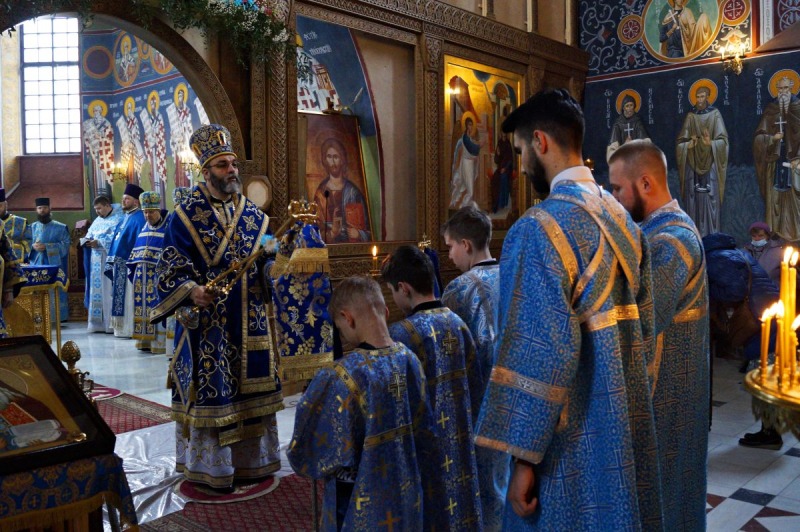 Uroczystości w monasterze Zwiastowania Bogurodzicy w Supraślu