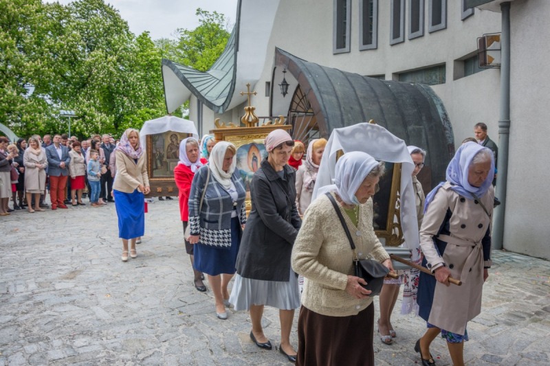 Święto parafialne w soborze św. Trójcy w Hajnówce