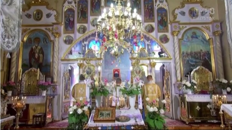 Liturgia prawosławna z cerkwi w Kalnikowie