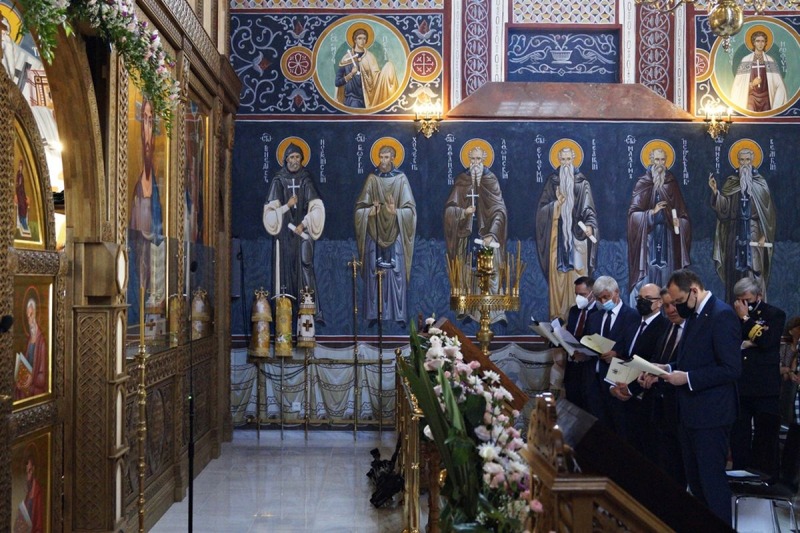 Uroczyste poświęcenie cerkwi Zwiastowania w Monasterze Supraskim