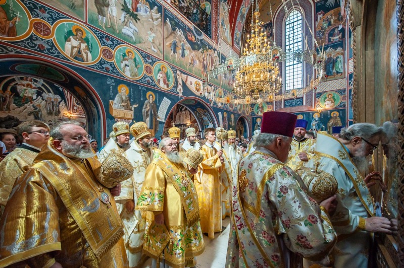 Uroczyste poświęcenie cerkwi Zwiastowania w Monasterze Supraskim