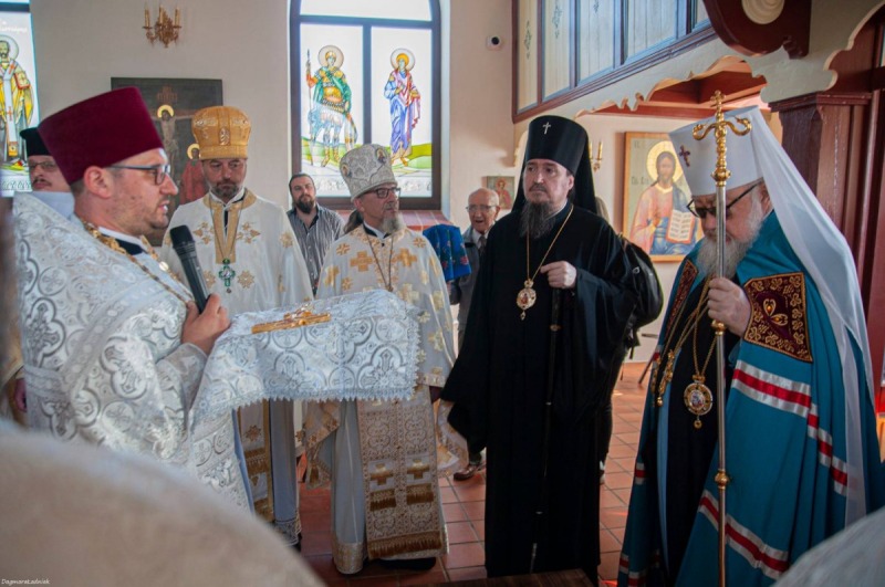 Uroczystość poświęcenia Cerkwi Zaśnięcia Przenajświętszej Bogurodzicy w Barlinku
