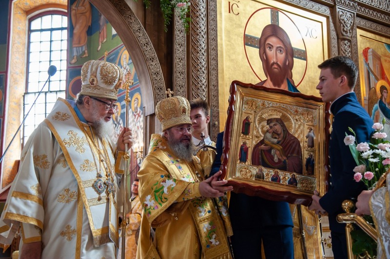 Uroczyste poświęcenie cerkwi Zwiastowania w Monasterze Supraskim