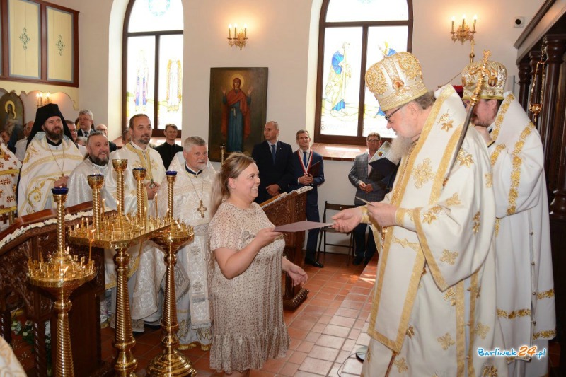 Uroczystość poświęcenia Cerkwi Zaśnięcia Przenajświętszej Bogurodzicy w Barlinku