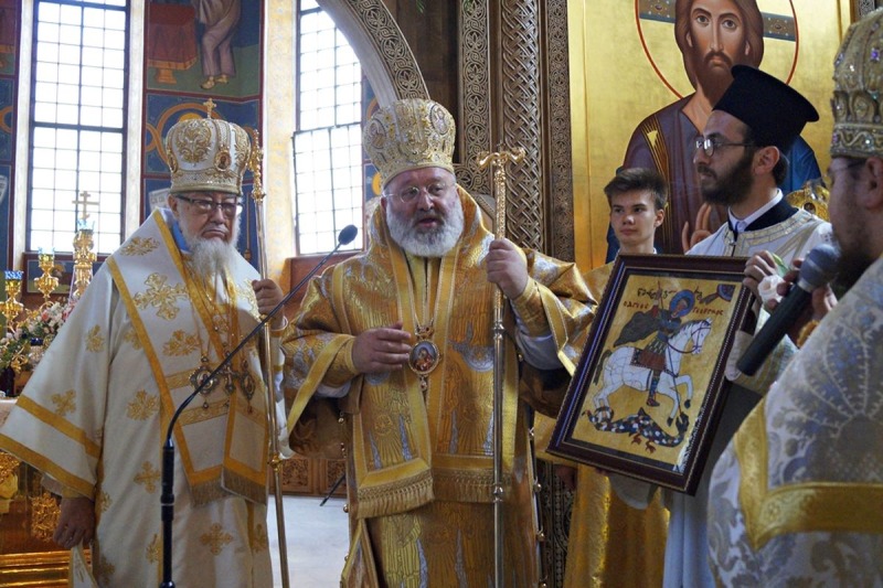 Uroczyste poświęcenie cerkwi Zwiastowania w Monasterze Supraskim