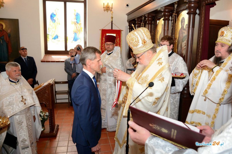 Uroczystość poświęcenia Cerkwi Zaśnięcia Przenajświętszej Bogurodzicy w Barlinku